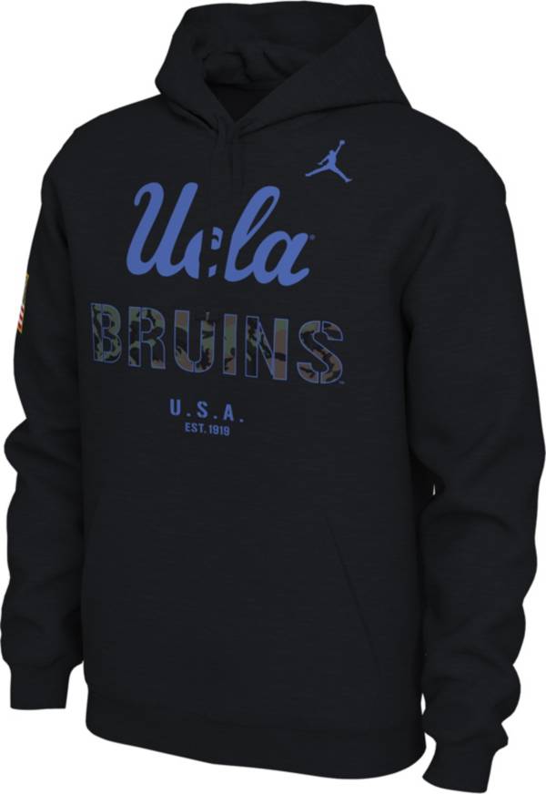 Nike Men's UCLA Bruins Veterans Day Black Pullover Hoodie
