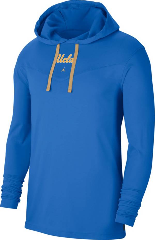 Jordan Men's UCLA Bruins True Blue Long Sleeve Hooded T-Shirt