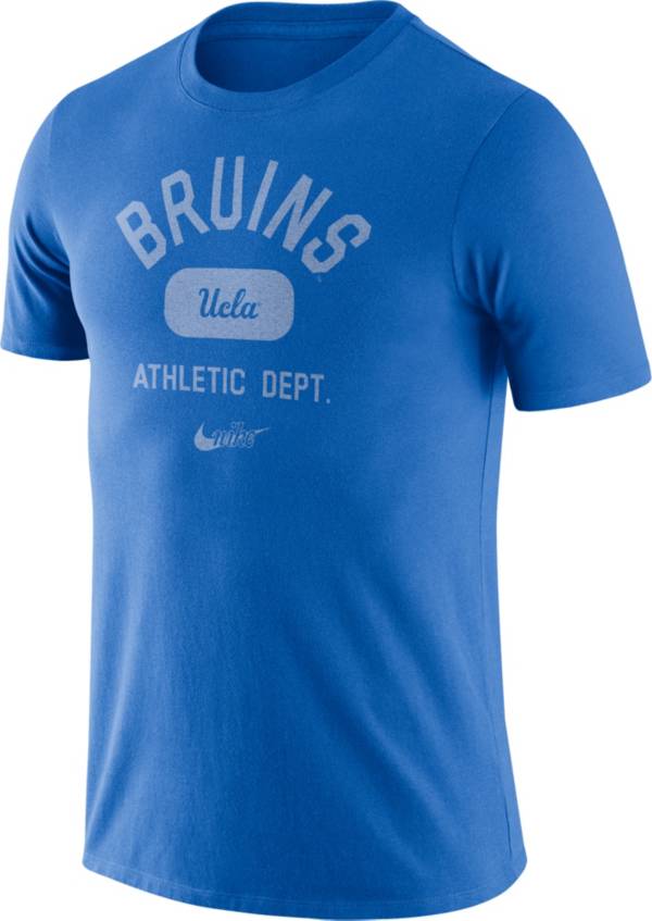 Nike Men's UCLA Bruins True Blue Tri-Blend Old School Arch T-Shirt