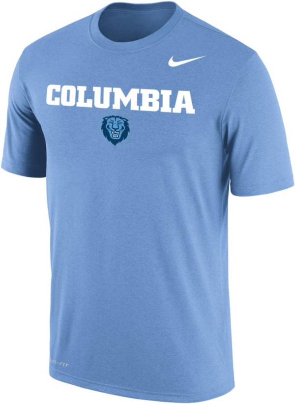 Nike Men's Columbia Bluejays Columbia Blue Dri-FIT Cotton T-Shirt