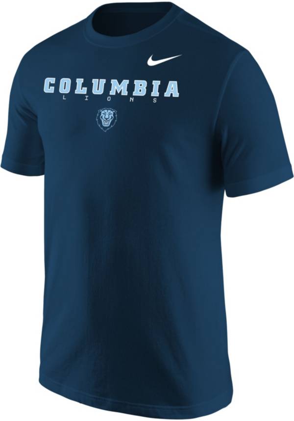 Nike Men's Columbia Bluejays Navy Core Cotton Graphic T-Shirt