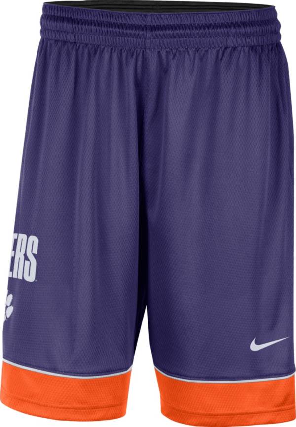 Nike Men's Clemson Tigers Regalia Dri-FIT Basketball Shorts