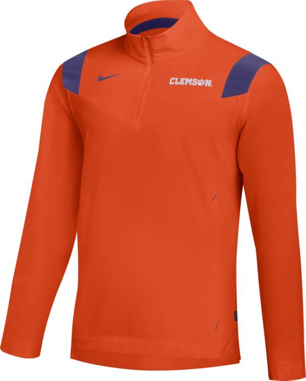 Nike Men's Clemson Tigers Orange Football Sideline Coach Lightweight Jacket