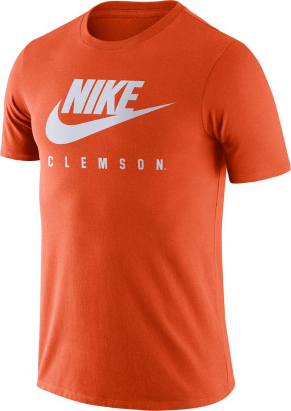 Nike Men's Clemson Tigers Orange Futura T-Shirt