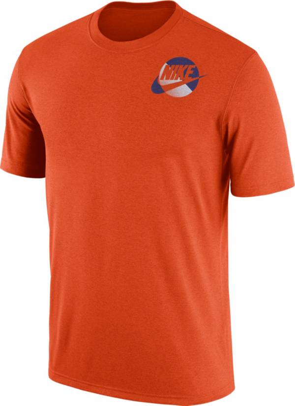 Nike Men's Clemson Tigers Orange Max90 Oversized Just Do It T-Shirt product image