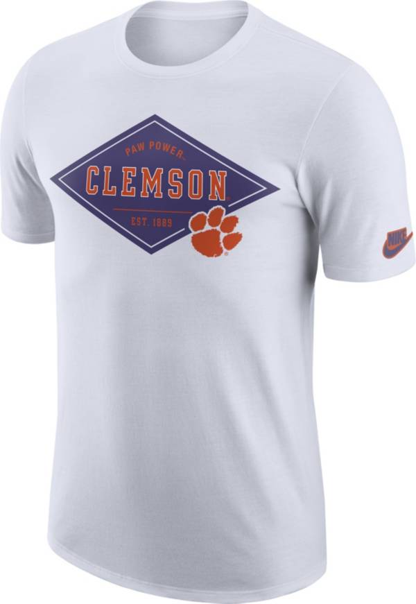 Nike Men's Clemson Tigers White Modern Legend T-Shirt product image