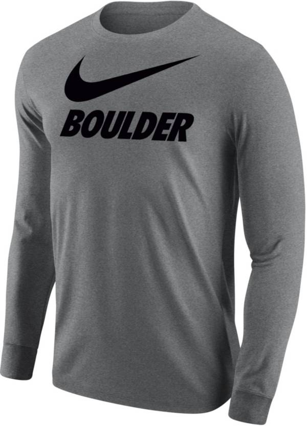 Nike Men's Boulder Grey City Long Sleeve T-Shirt product image