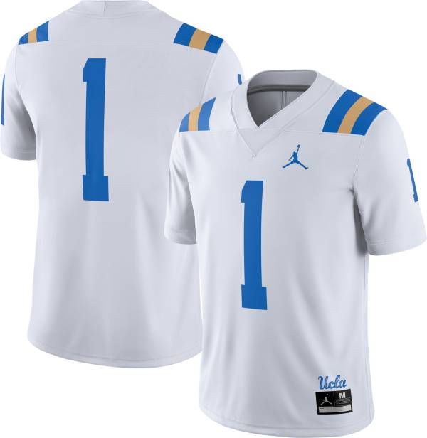 Jordan Men's UCLA Bruins #1 White Dri-FIT Game Football Jersey