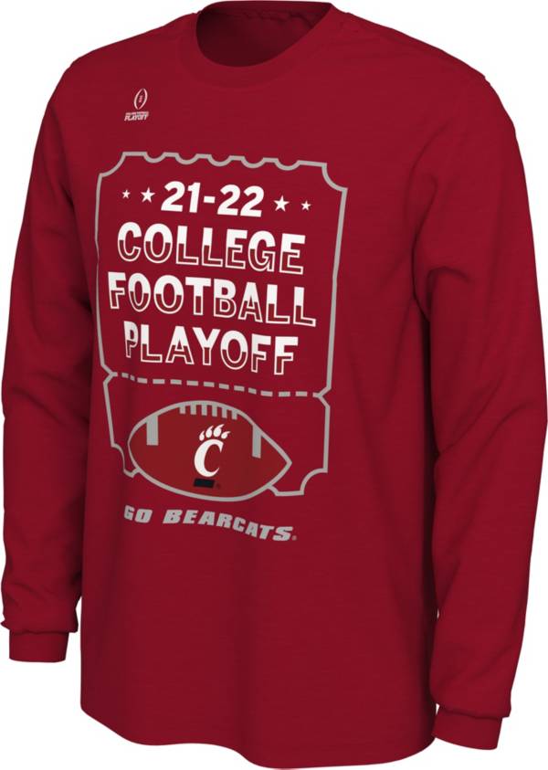 Men's 2021-22 College Football Playoff Semifinal Bound Cincinnati Bearcats Long Sleeve T-Shirt