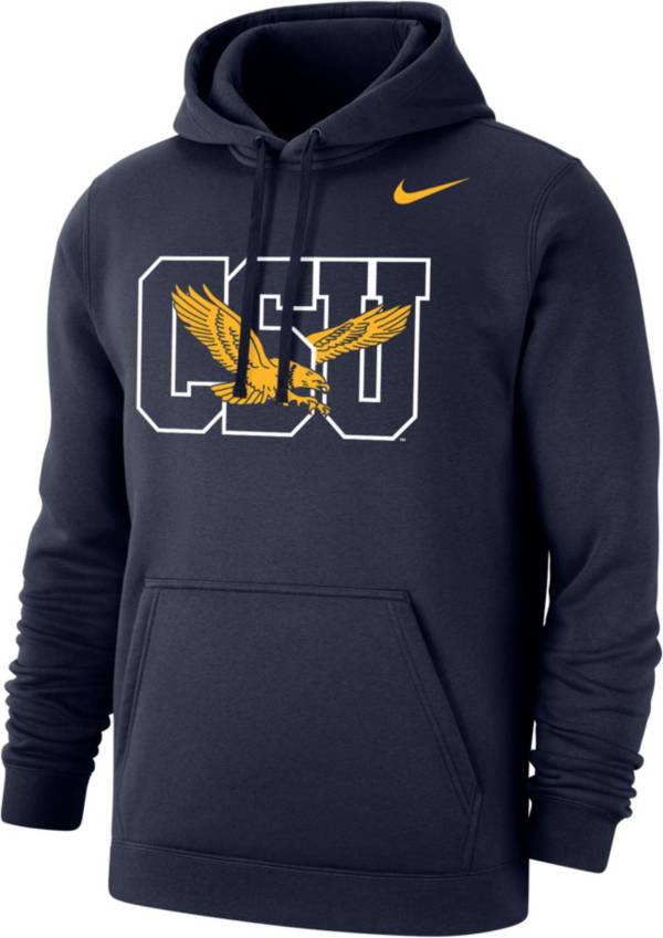 Nike Men's Coppin State Eagles Blue Club Fleece Pullover Hoodie