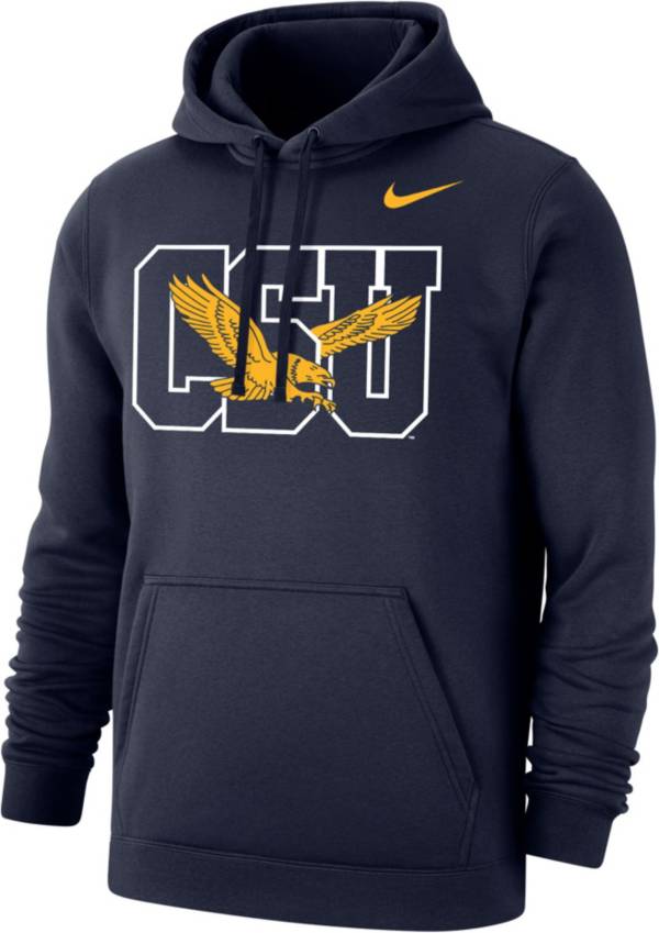 Nike Men's Coppin State Eagles Blue Club Fleece Pullover Hoodie