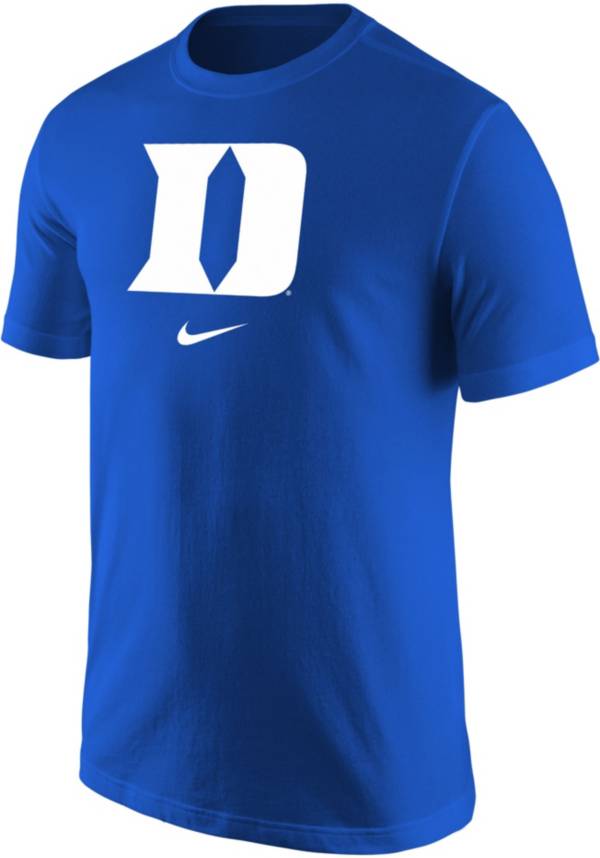 Nike Men's Duke Blue Devils Duke Blue Core Cotton Logo T-Shirt