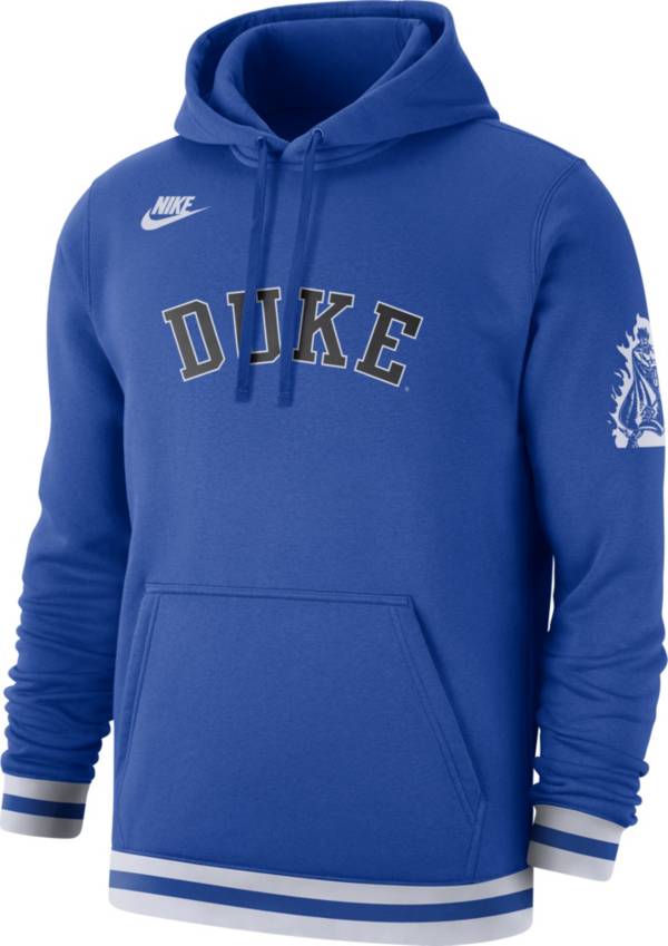 Nike Men's Duke Blue Devils Duke Blue Retro Fleece Pullover Hoodie