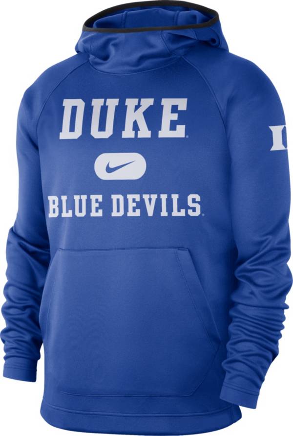 Nike Men's Duke Blue Devils Duke Blue Spotlight Basketball Pullover Hoodie