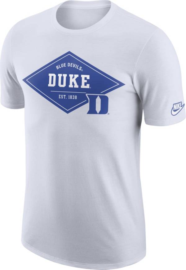 Nike Men's Duke Blue Devils White Modern Legend T-Shirt