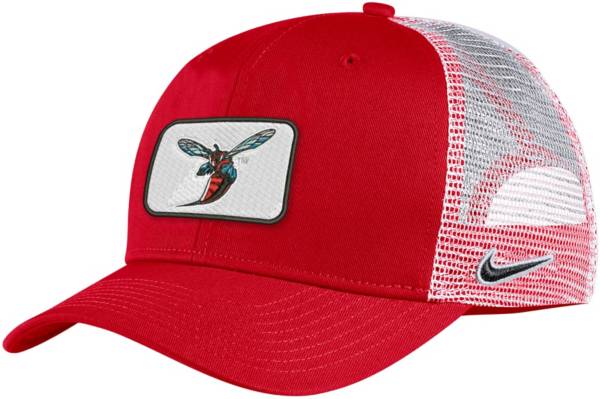 Nike Men's Delaware State Hornets Red Classic99 Trucker Hat