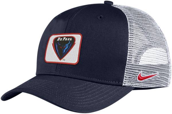 Nike Men's DePaul Blue Demons Navy Classic99 Trucker Hat