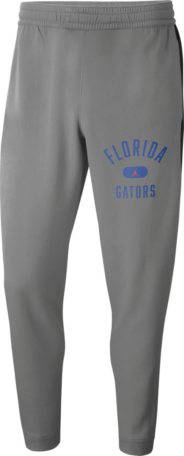 Jordan Men's Florida Gators Grey Spotlight Basketball Pants