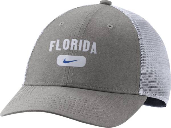 Nike Men's Florida Gators Grey Legacy91 Trucker Hat