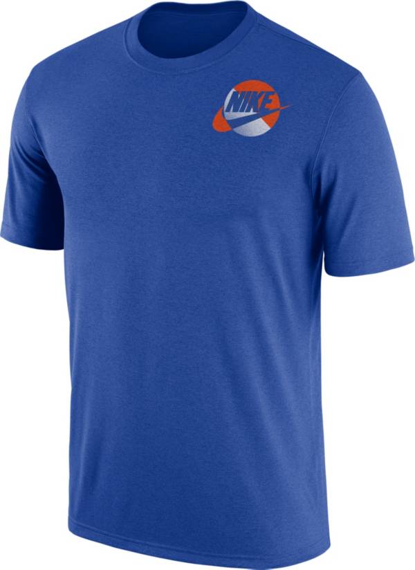 Nike Men's Florida Gators Blue Max90 Oversized Just Do It T-Shirt product image