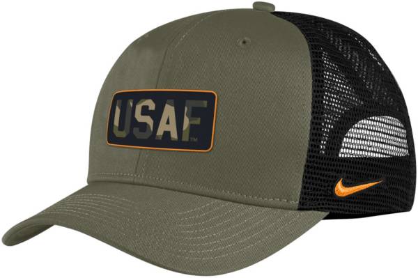 Nike Men's Air Force Falcons Green/Black Rivalry Classic99 Trucker Hat