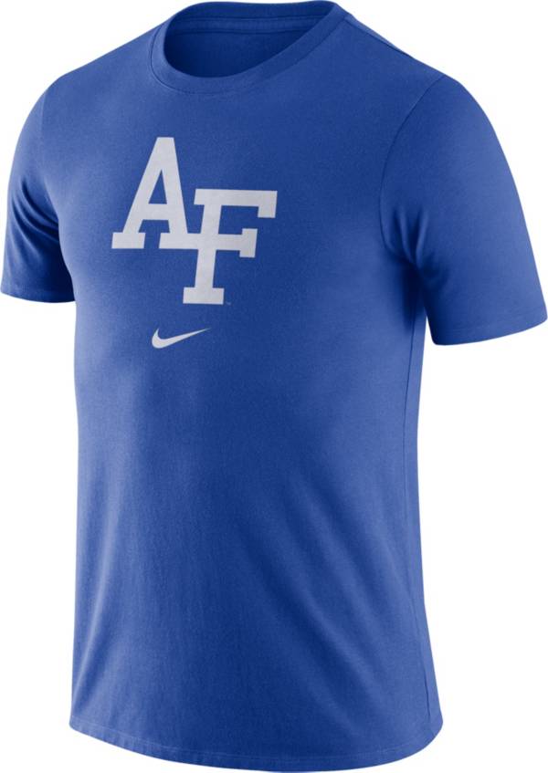 Nike Men's Air Force Falcons Blue Essential Logo T-Shirt