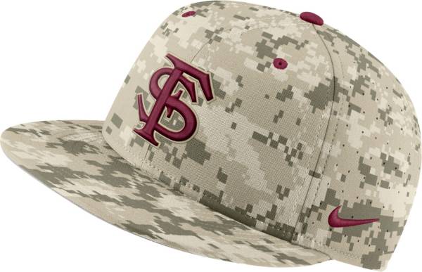 Nike Men's Florida State Seminoles Camo Fitted Baseball Hat