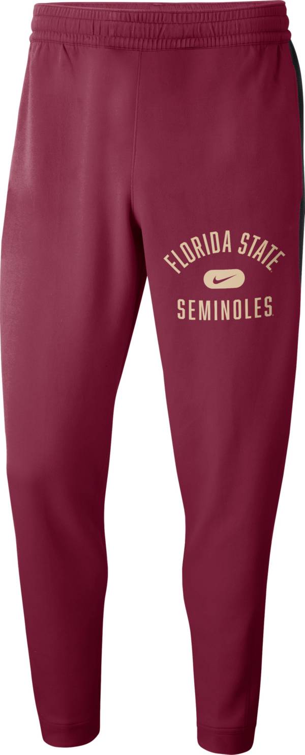 Nike Men's Florida State Seminoles Garnet Spotlight Basketball Pants