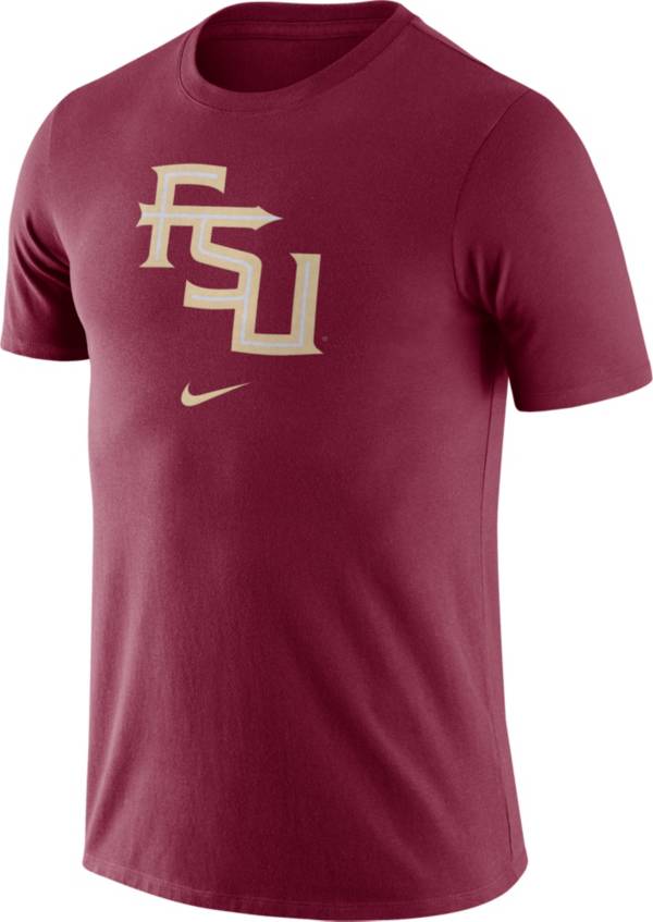 Nike Men's Florida State Seminoles Garnet Essential Logo T-Shirt