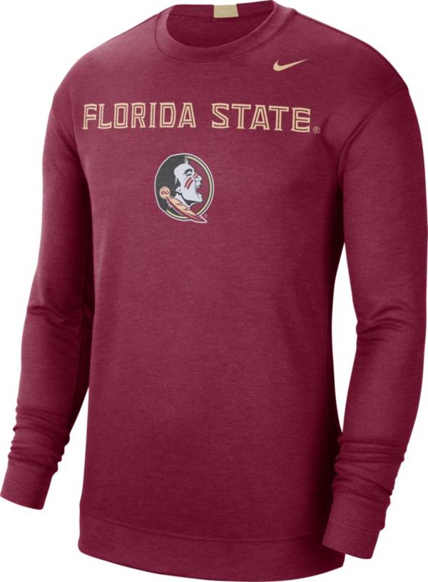 Nike Men's Florida State Seminoles Garnet Spotlight Basketball Long Sleeve T-Shirt product image