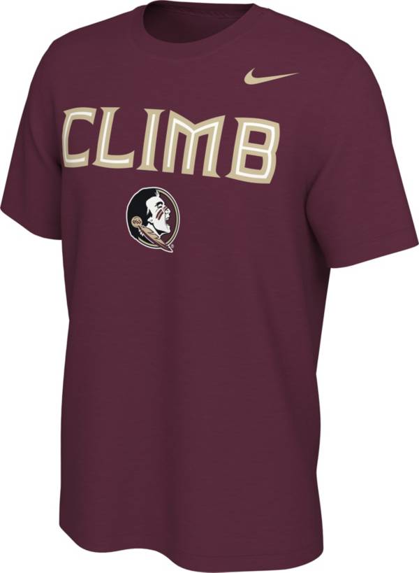 Nike Men's Florida State Seminoles Garnet Climb Mantra T-Shirt