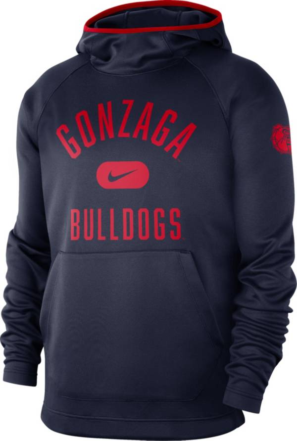 Nike Men's Gonzaga Bulldogs Blue Spotlight Basketball Pullover Hoodie