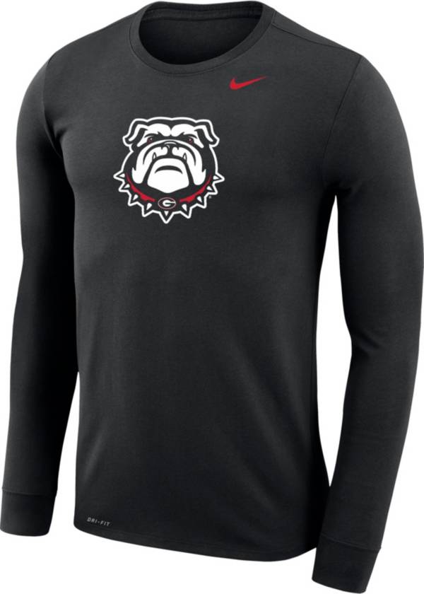 Nike Men's Georgia Bulldogs Black Dri-FIT Legend Long Sleeve T-Shirt