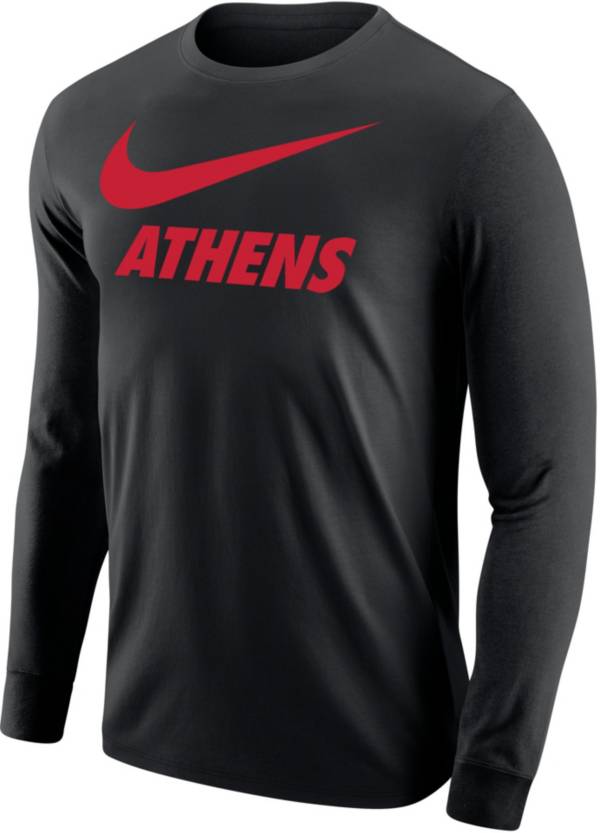 Nike Men's Athens City Long Sleeve Black T-Shirt