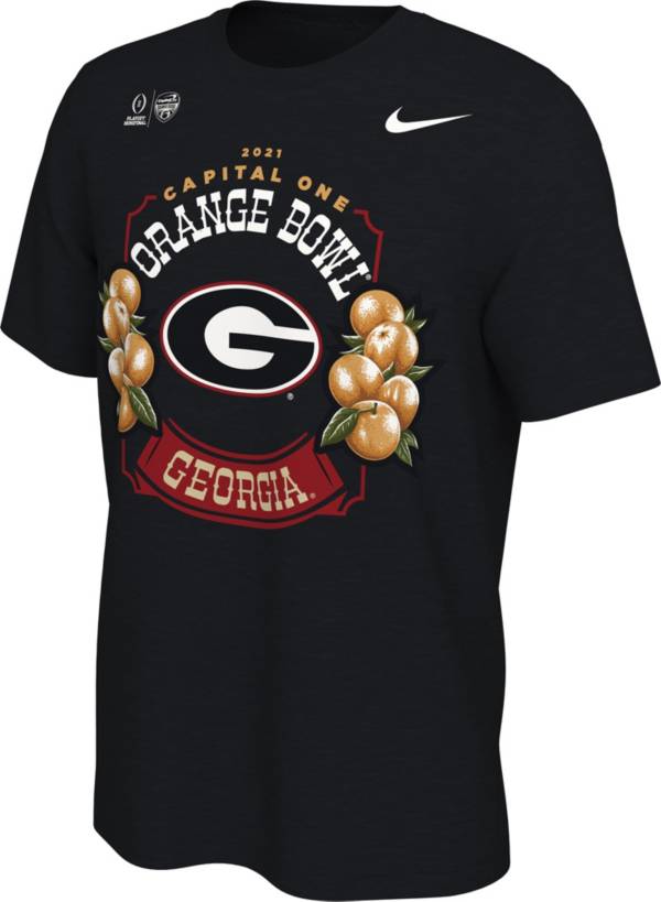 Nike Men's College Football Playoff 2021 Capital One Orange Bowl Bound Georgia Bulldogs T-Shirt