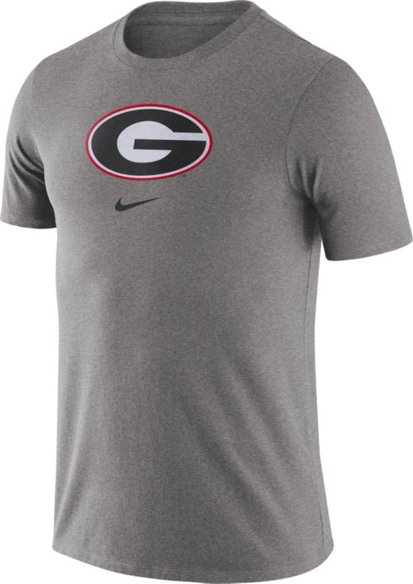 Nike Men's Georgia Bulldogs Grey Essential Logo T-Shirt product image
