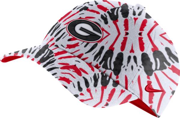 Nike Men's Georgia Bulldogs Red Tie-Dye Heritage86 Festival Hat