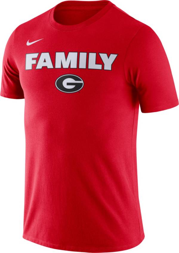 Nike Men's Georgia Bulldogs Red Family T-Shirt