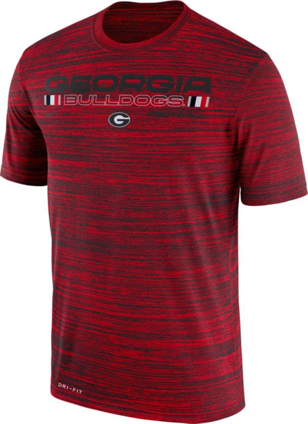 Nike Men's Georgia Bulldogs Red Velocity Legend Football T-Shirt