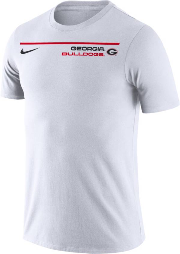 Nike Men's Georgia Bulldogs White Icon Wordmark T-Shirt product image