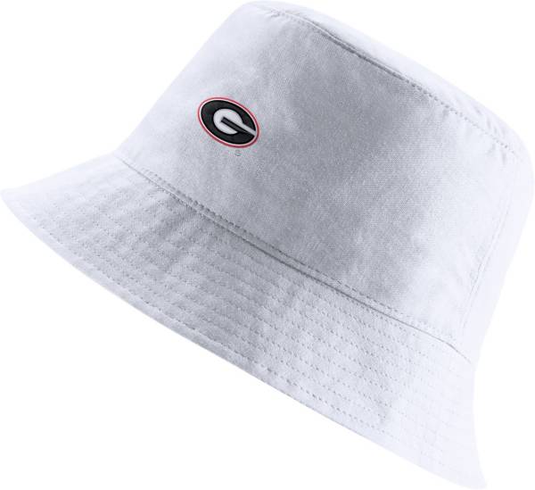 Nike Men's Georgia Bulldogs Core Bucket White Hat