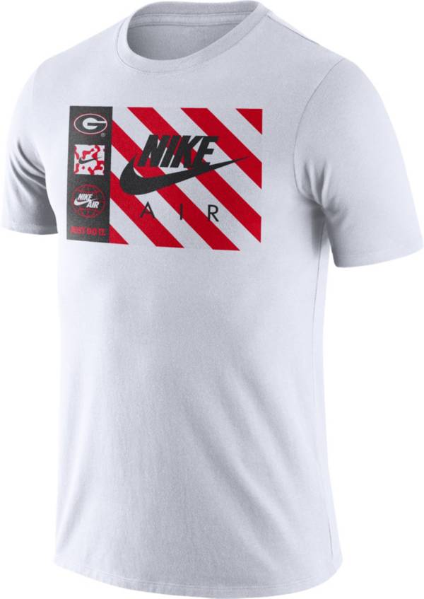 Nike Men's Georgia Bulldogs Seasonal White T-Shirt