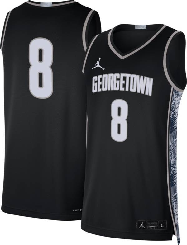 Jordan Men's Georgetown Hoyas #8 Black Limited Basketball Jersey product image