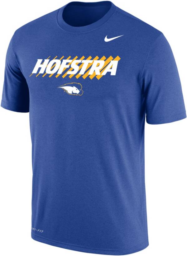 Nike Men's Hofstra Pride Blue Dri-FIT Cotton T-Shirt