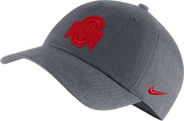 Nike Men's Ohio State Buckeyes Grey Heritage86 Hat product image