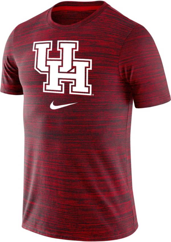 Nike Men's Houston Cougars Heathered Red Velocity Legend T-Shirt