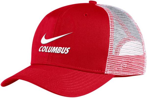 Nike Men's Columbus Scarlet Classic99 Trucker Hat