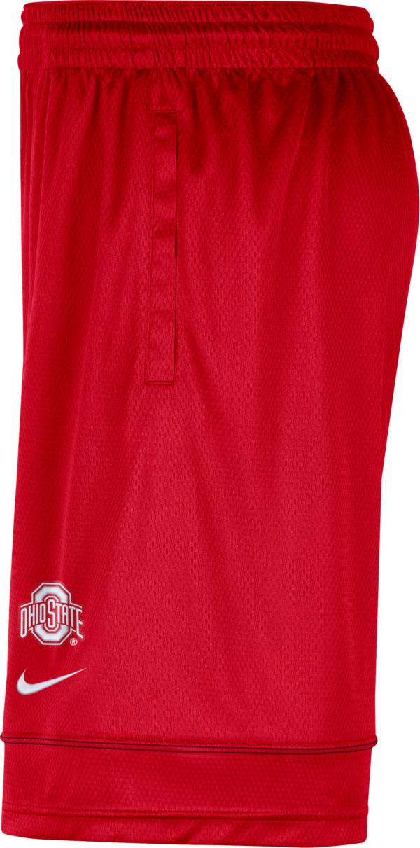 Nike Men's Ohio State Buckeyes Scarlet Dri-FIT Fast Break Shorts