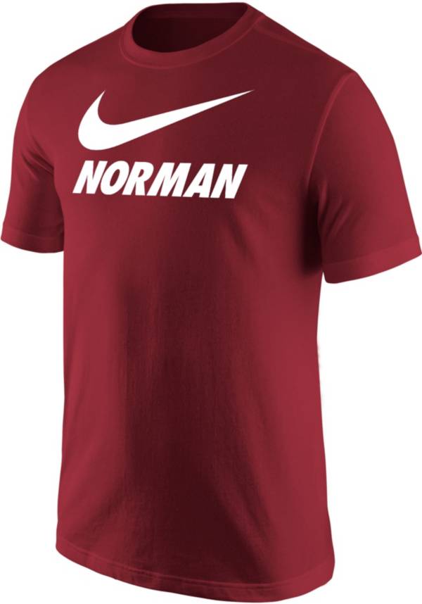 Nike Men's Norman Crimson City T-Shirt