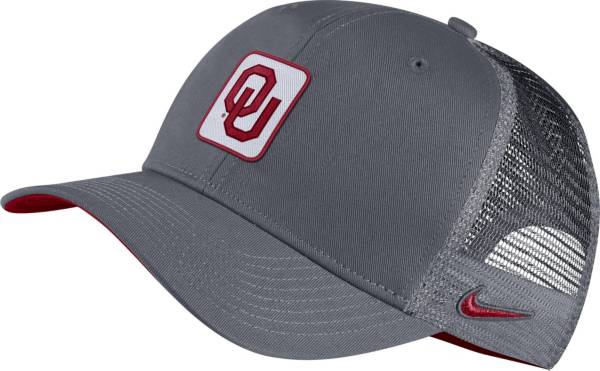 Nike Men's Oklahoma Sooners Grey Classic99 Trucker Hat